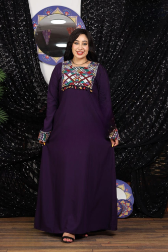 جلابية استقبال حريمي قطنية