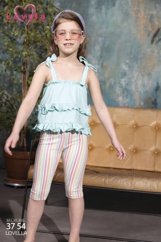 طقم بناتي أنيق حمالات من لوفيلا- أطلبة الأن !