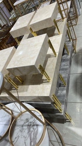 Table alternative marble 4 pieces