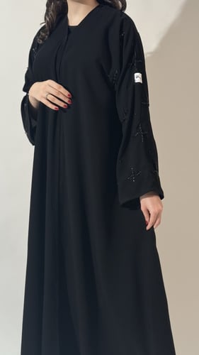 عباية جود تطريز أسود