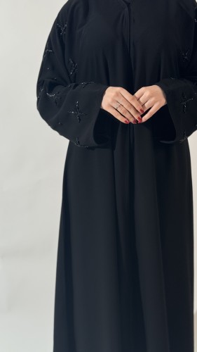 عباية جود تطريز أسود