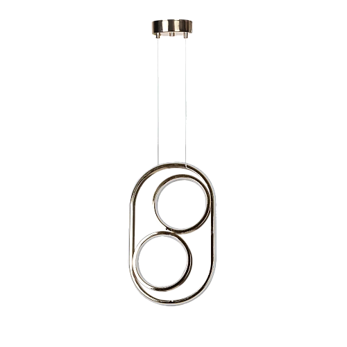 علاقي مودرن380*270 ذهبي+3اضاءات 60W