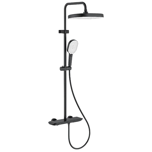 مسطرة مع خلاط نحاس اسود