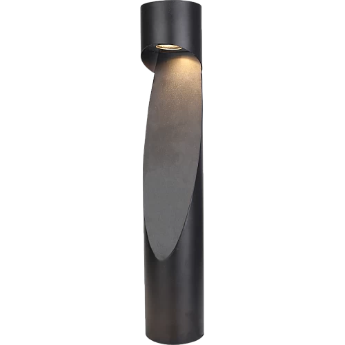 فانوس حديقة اسود 60سم GU10 بدون لمبة