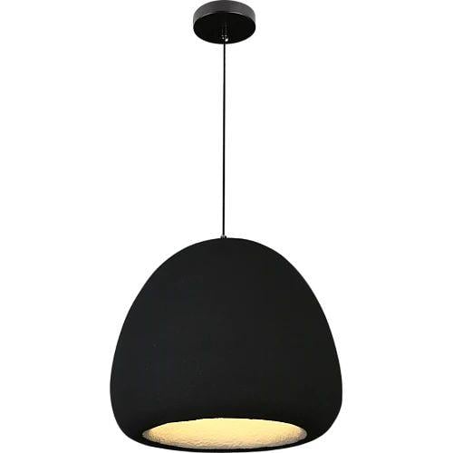 نجف مودرن اسود +ابيض مترين E27*1