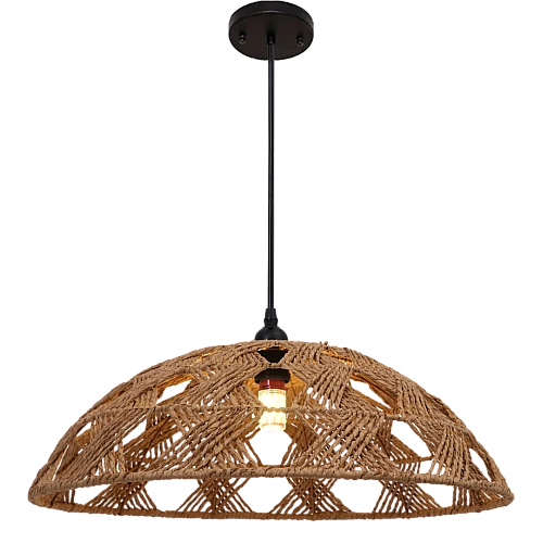 نجف مودرن 2متر بنيE27*1