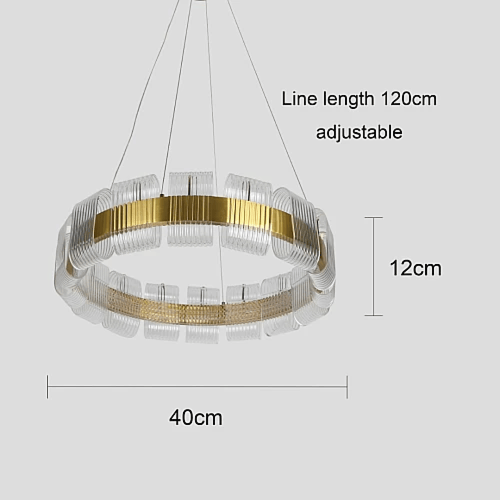 نجف مودرن زيتي+ 3اضاءات 20W