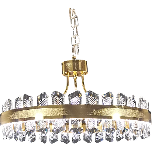 نجف مودرن ذهبي+3اضاءات 48W