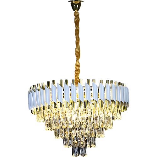 نجف ابيض+ذهبي E14*9L