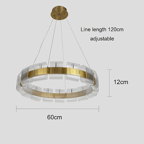 نجف مودرن زيتي+ 3اضاءات 36W