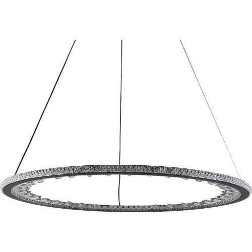 نجف مودرن اسود+3 اضاءات 105W