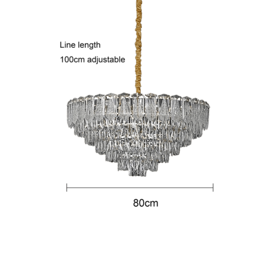 نجف مودرن ذهبي E14*15L