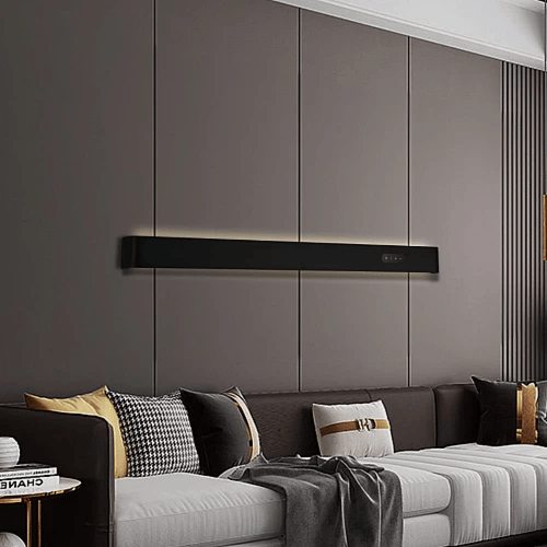 ابليك مودرن120سم اسود+3اضاءات 30W