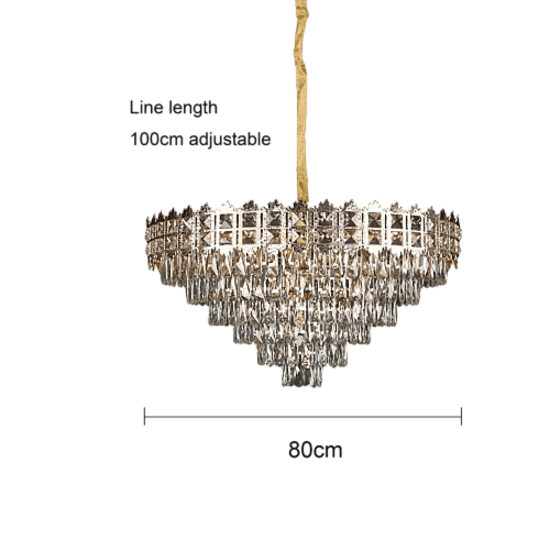 نجف مودرن ذهبي E14*15L