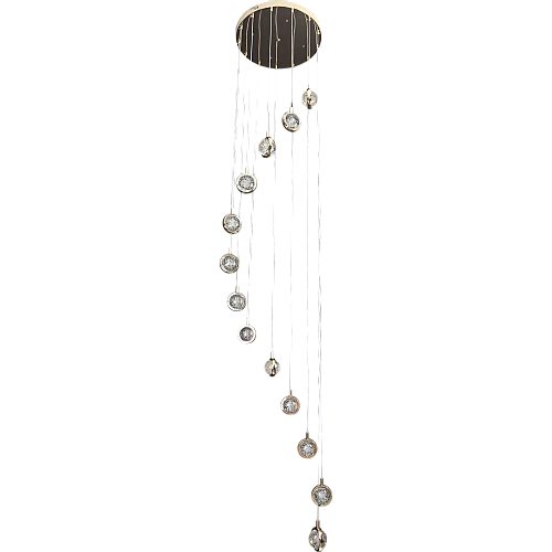 علاقي ذهبي+3اضاءات 65W