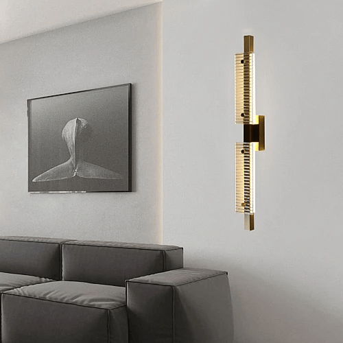 أبليك مودرن زيتي+أصفر LED 12W