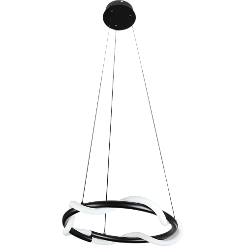 نجف مودرن اسود+اصفر 36W