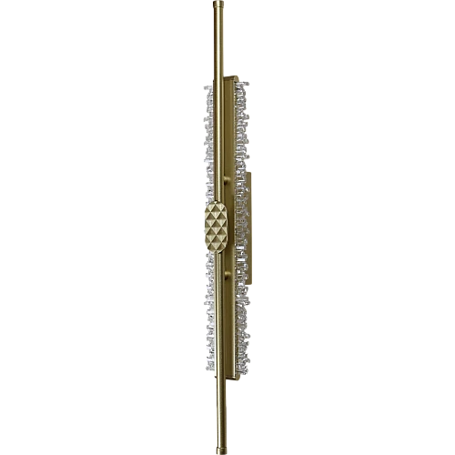 أبليك مودرن ذهبي+أصفر LED 25W