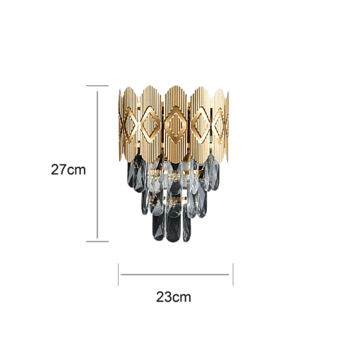 ابليك مودرن ذهبي E14*2L
