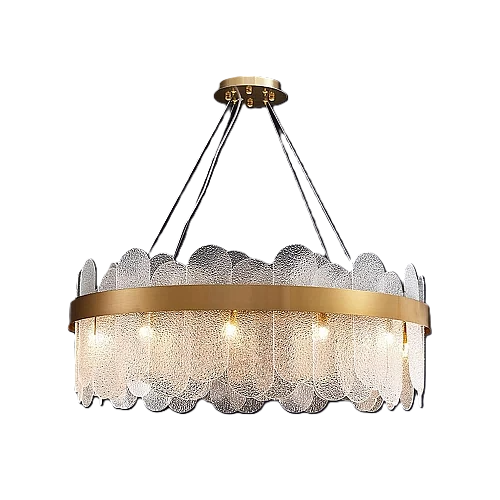 نجف مودرن ذهبي+3اضاءات 60W