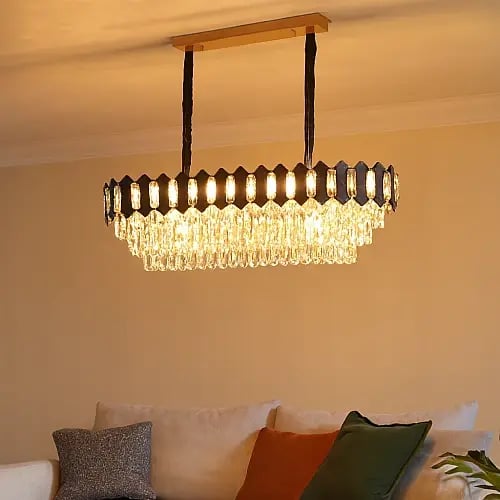 نجف مودرن 800*300 ذهبي E14*10L