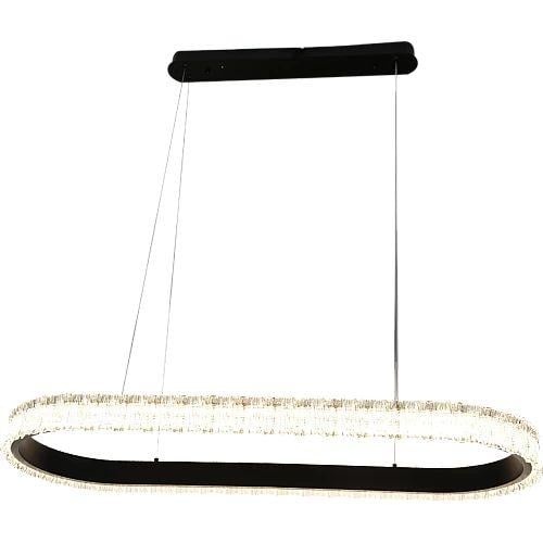 نجف مودرن اسود+3 اضاءات 75W