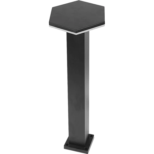 فانوس حديقة اسود+اصفر60سم