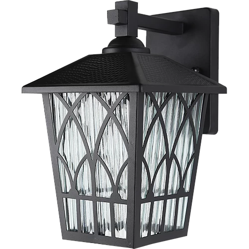 Wall lantern OD black