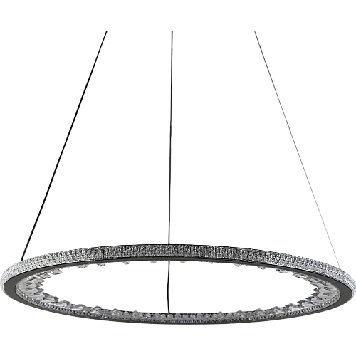 نجف مودرن اسود+3 اضاءات 75W