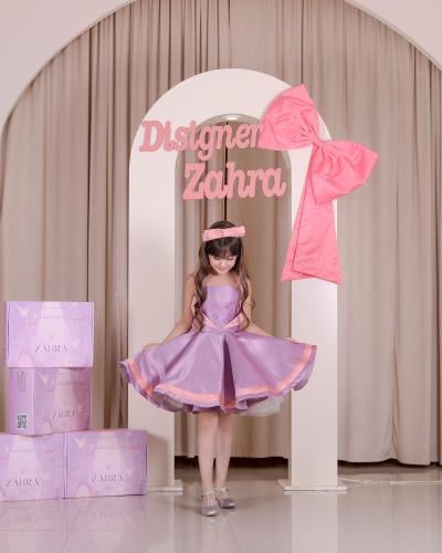 فستان زهر البنفسج