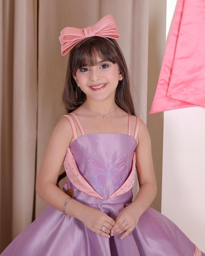 فستان زهر البنفسج