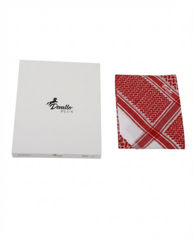 شماغ ديفالو بلس أحمر