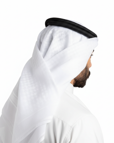 شماغ ربدان البصمة الأوربي ابيض