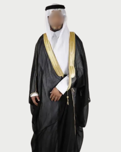 بشت رجالي ملكي أسود