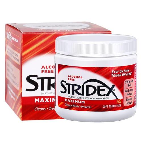 Cotton swabs for acne from Stridex - 55 pieces