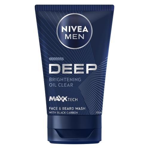Deep facial and beard cleanser for cleaning and re...