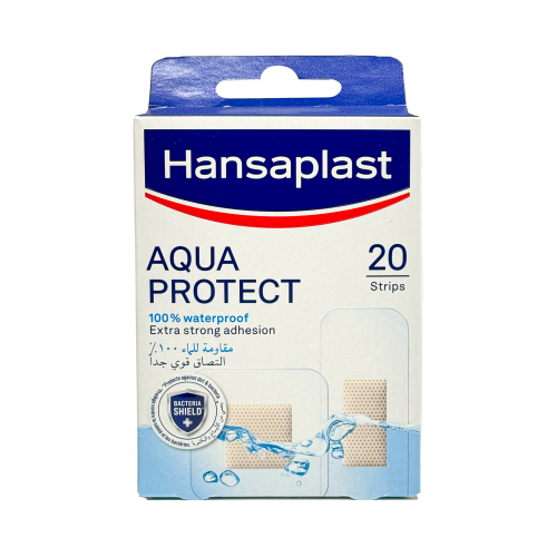 Hans Plastic Waterproof Wound Plasters Square - 20...