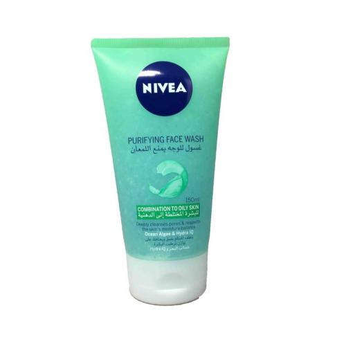 Nivea facial cleanser for purifying the skin with...