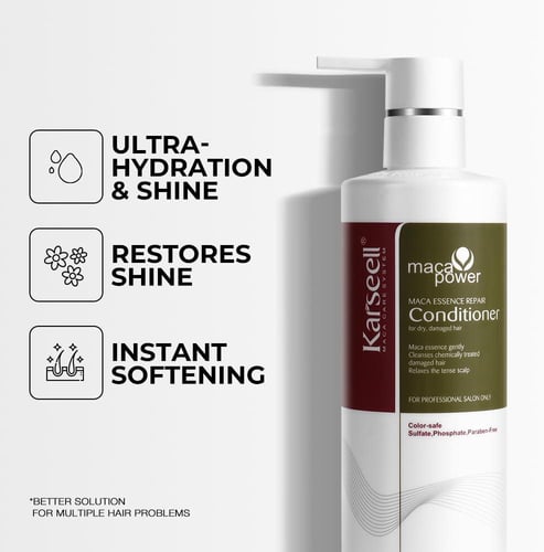 بلسم كارسيل للشعر بزيت الأرجان العضوي لعلاج الشعر...