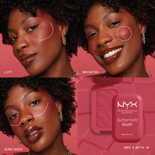 احمر خدود NYX بودر درجة BUTTA THAN BEFORE 11