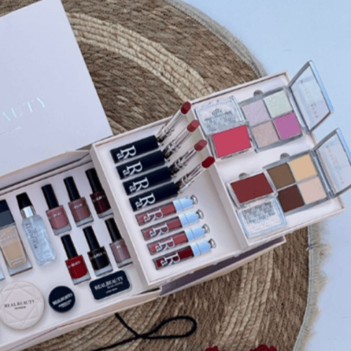 بوكس المكياج المتكامل الجديد من ريال بيوتي - 37 قط...