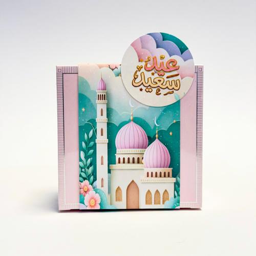 توزيعات بودرة جسم انيقة وجميلة 6 قطع برائحتين