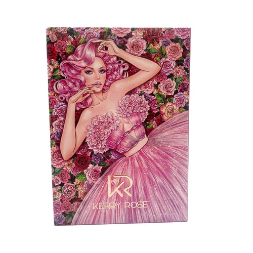 مجموعة كيري روز 24 اظلال عيون 6 الوان خدود 6 اضاءة...