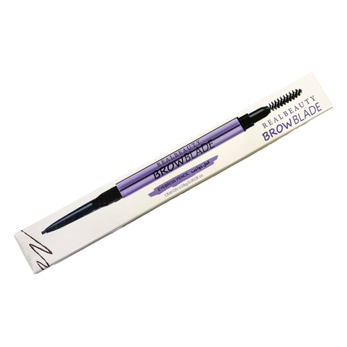 قلم حواجب ريال بيوتي بني غامق 002