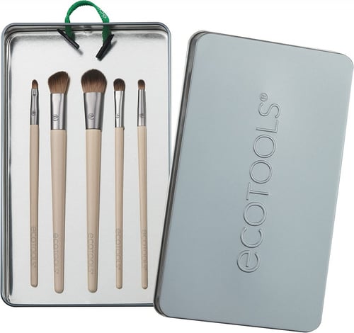 مجموعة فرش عيون للعناية اليومية 5 قطع من ايكو تولز