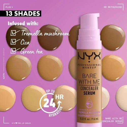 سيروم كونسيلر BARE WIYH ME من NYX درجة MEDIUM 07