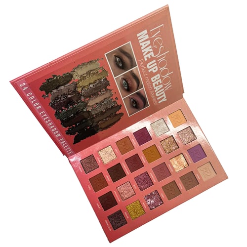 مجموعة كيري روز 24 اظلال عيون 6 الوان خدود 6 اضاءة...