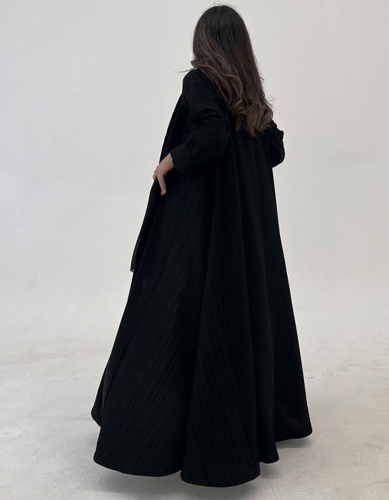 عباية كلوش كريب وجاكار في الجوانب