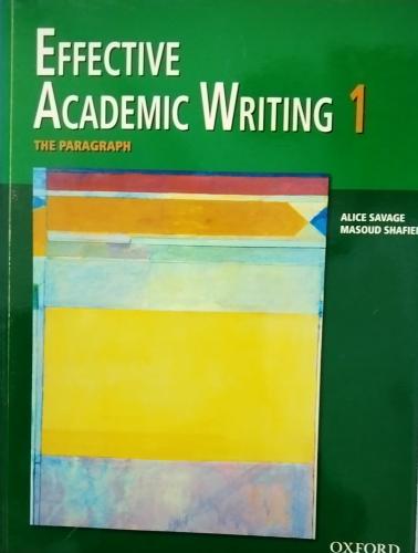 EFFECTIVE Academic writing 1