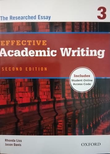 EFFECTIVE Academic writing 3
